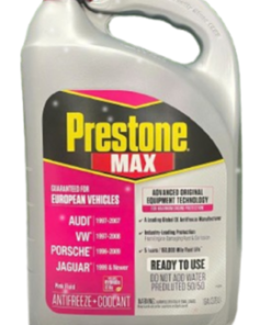 Nước làm mát Prestone màu hồng