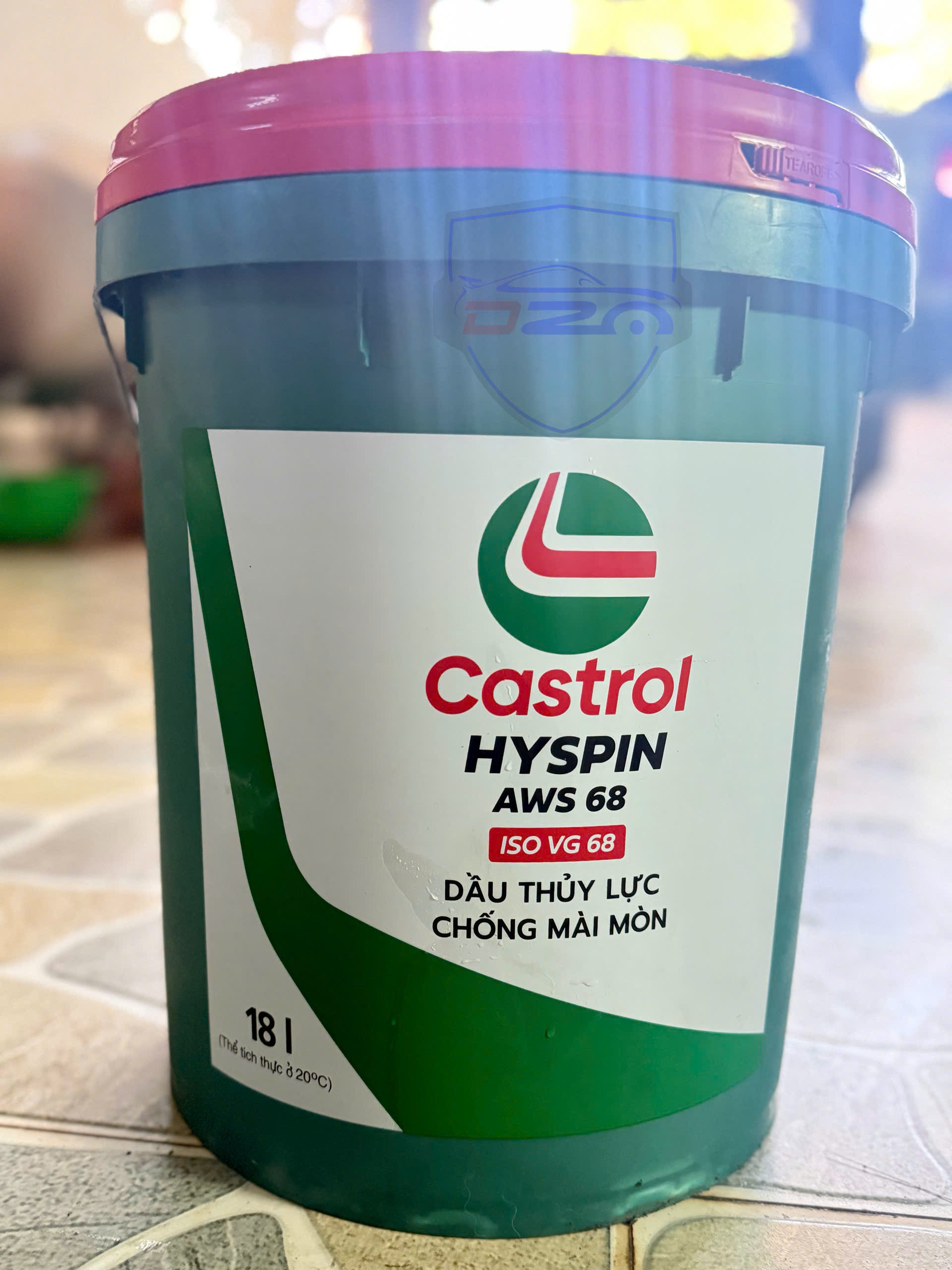 Dầu thủy lực Castrol HYSPIN AWS 68 (18l)