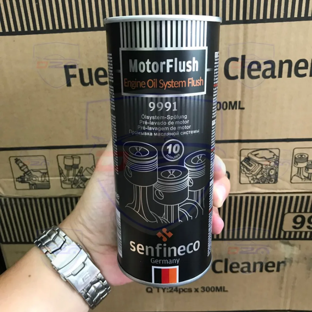 Vệ sinh hệ thống dầu nhớt Senfineco 9991