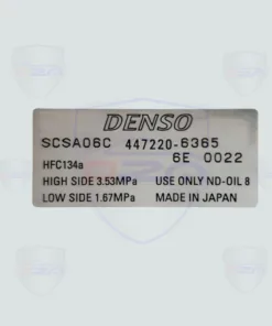  Máy nén TOYOTA Corolla Altis DENSO SCSA06C