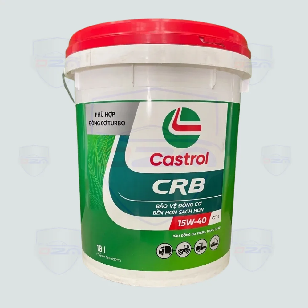 Dầu Động Cơ Castrol CRB 15W40 API CF4 | 18 Lít – Bảo Vệ Tối Ưu Cho Động Cơ Diesel