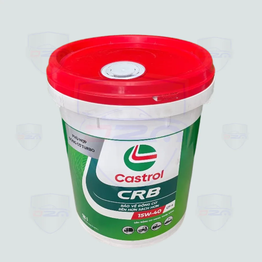 Dầu Động Cơ Castrol CRB 15W40 API CF4 | 18 Lít – Bảo Vệ Tối Ưu Cho Động Cơ Diesel