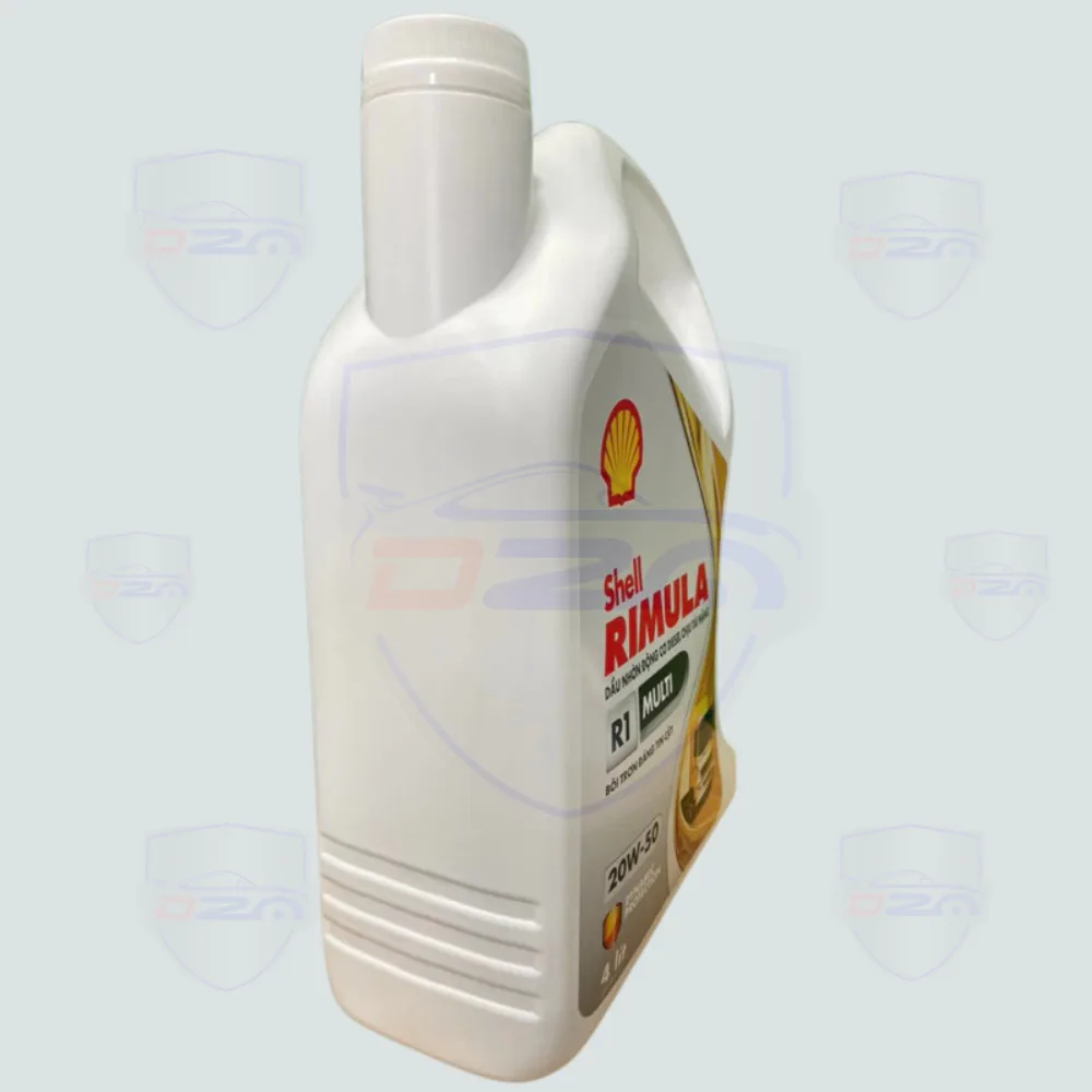 Dầu Động Cơ Diesel Shell RIMULA R1 MULTI 20W-50 CD/SE (4 Lít) - Không Dùng Tourbo