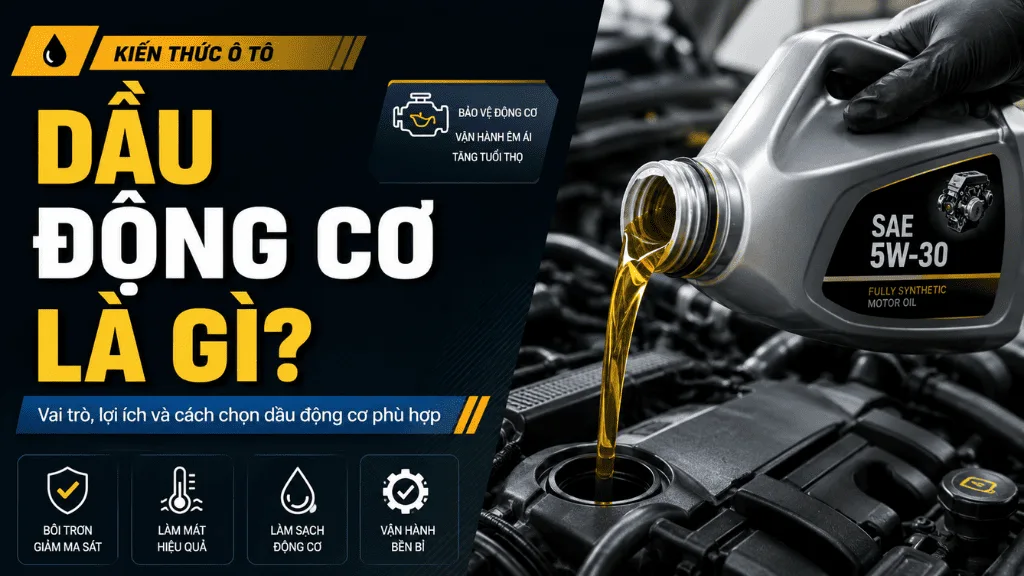 Dầu nhớt động cơ là gì?