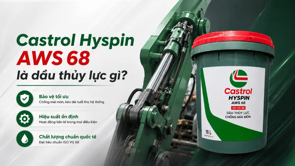Castrol Hyspin AWS 68 là dầu thủy lực gì?