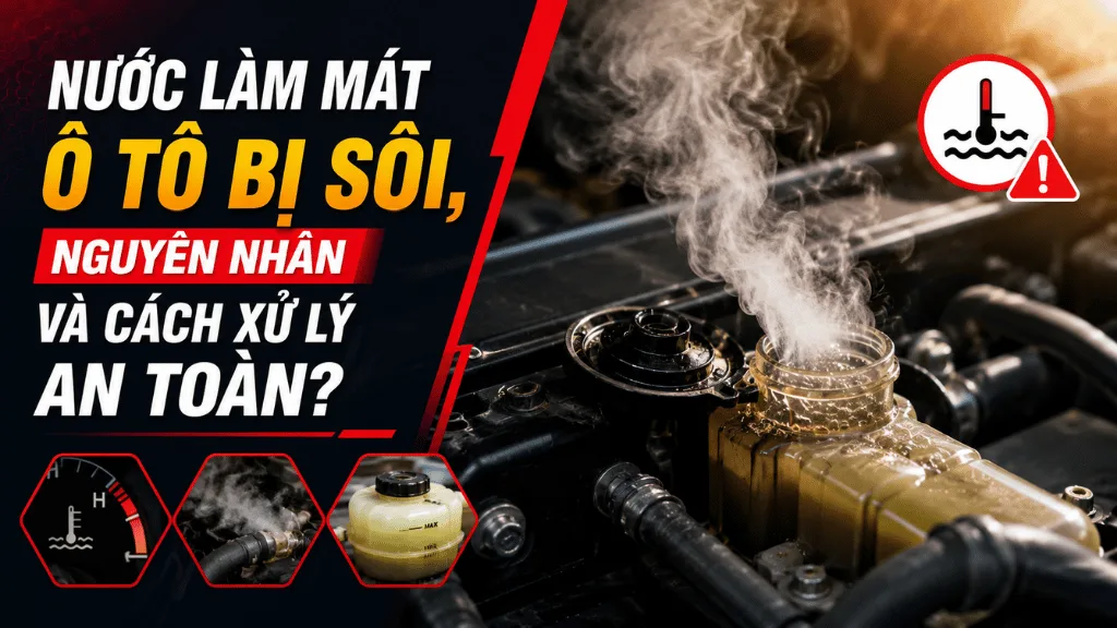Nước làm mát ô tô bị sôi: Nguyên nhân và cách xử lý an toàn.