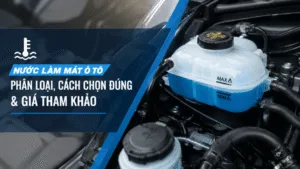 Nước làm mát ô tô: Cách chọn đúng, phân loại & giá mới nhất