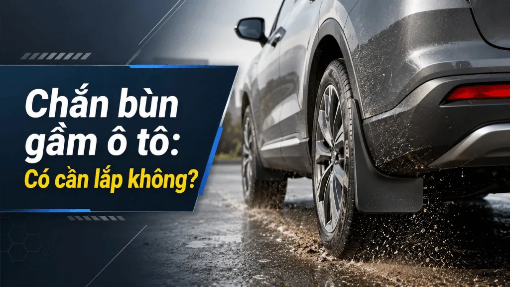 Chắn bùn gầm ô tô: Có cần lắp không?