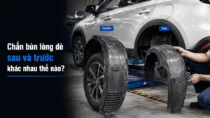 Chắn bùn lòng dè sau và trước khác nhau thế nào?
