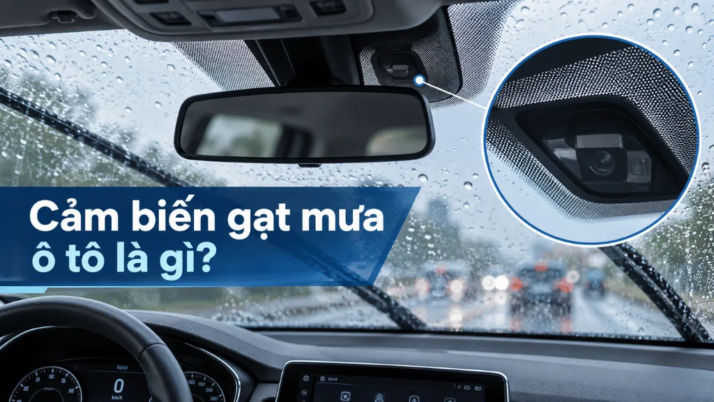 Cảm biến gạt mưa ô tô là gì?