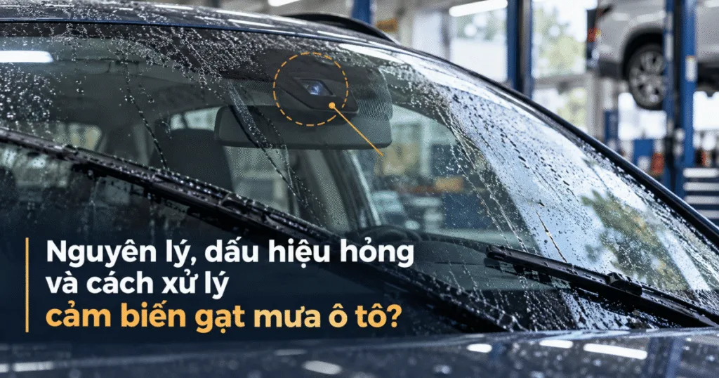 Cảm Biến Gạt Mưa Ô Tô: Nguyên Lý, Dấu Hiệu Hỏng và Cách Xử Lý