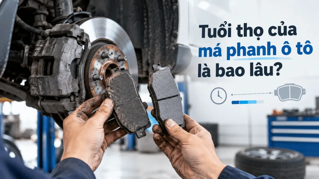 Tuổi thọ của má phanh ô tô là bao lâu?