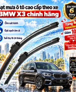 Gạt mưa ô tô cao cấp theo xe BMW X3 chính hãng.