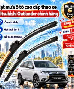 Gạt mưa ô tô cao cấp theo xe Mitsubishi Outlander chính hãng.
