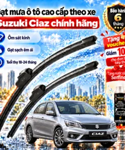 Gạt mưa ô tô cao cấp theo xe Suzuki Ciaz chính hãng