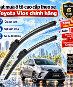 Gạt mưa ô tô Toyota Vios cao cấp theo xe