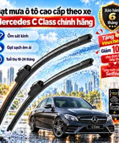 Gạt mưa ô tô cao cấp theo xe Mercedes C Class chính hãng.