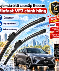 Gạt mưa ô tô cao cấp theo xe Vinfast VF7 chính hãng.