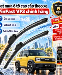 Gạt mưa ô tô cao cấp theo xe VinFast VF3 chính hãng.