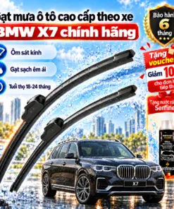 Gạt mưa ô tô cao cấp theo xe BMW X7 chính hãng.