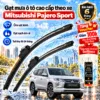 Gạt mưa ô tô cao cấp theo xe Mitsubishi Pajero Sport chính hãng.
