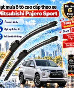 Gạt mưa ô tô cao cấp theo xe Mitsubishi Pajero Sport chính hãng.