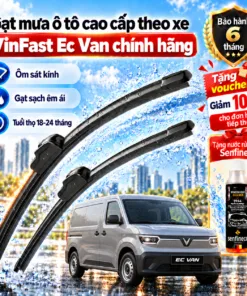 Gạt mưa ô tô cao cấp theo xe VinFast Ec Van chính hãng.