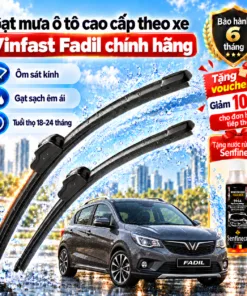Gạt mưa ô tô cao cấp theo xe Vinfast Fadil chính hãng.