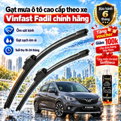 Gạt mưa ô tô cao cấp theo xe Vinfast Fadil chính hãng.