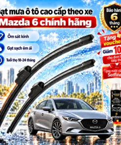 Gạt mưa ô tô cao cấp theo xe Mazda 6 chính hãng.