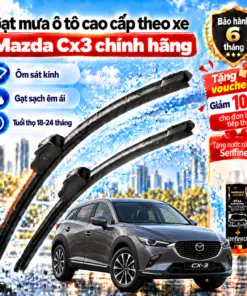 Gạt mưa ô tô cao cấp theo xe Mazda Cx3 chính hãng.