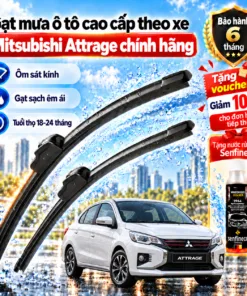 Gạt mưa ô tô cao cấp theo xe Mitsubishi Attrage chính hãng.