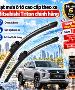 Gạt mưa ô tô cao cấp theo xe Mitsubishi Triton chính hãng.