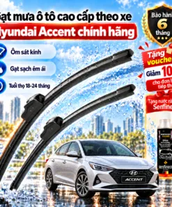 Gạt mưa ô tô cao cấp theo xe Hyundai Accent chính hãng.