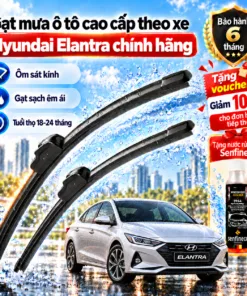 Gạt mưa ô tô cao cấp theo xe Hyundai Elantra chính hãng.