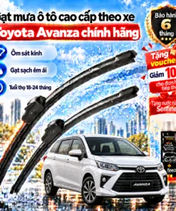 Gạt mưa ô tô cao cấp theo xe Toyota Avanza chính hãng.