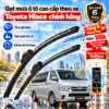 Gạt mưa ô tô cao cấp theo xe Toyota Hiace chính hãng.