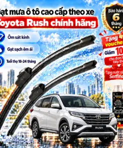 Gạt mưa ô tô cao cấp theo xe Toyota Rush chính hãng.