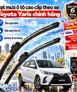 Gạt mưa ô tô cao cấp theo xe Toyota Yaris chính hãng.