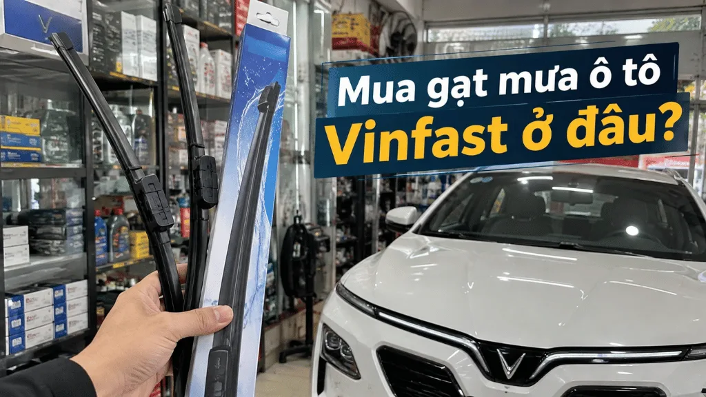 Mua gạt mưa ô tô Vinfast ở đâu