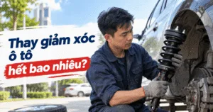 Thay giảm xóc ô tô hết bao nhiêu? Bảng giá chi tiết 2026